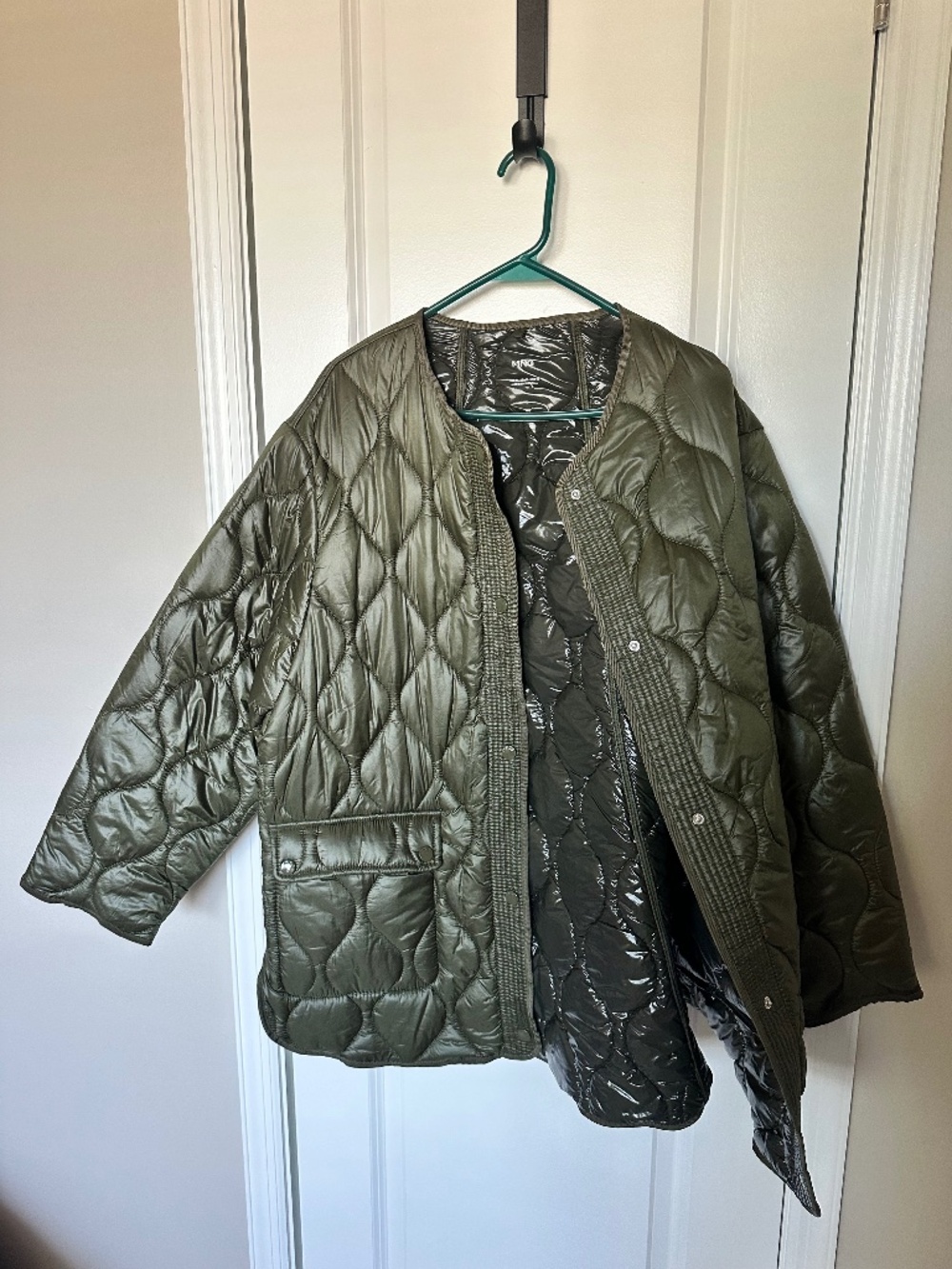 Mango Olive Green Jacket